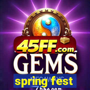 spring fest